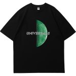 画像2: UNIVERSALS Earth Print Short SleeveT shirt ユニセックス 男女兼用 UNIVERSALSユニバーサルズ地球アースプリント  Tシャツ 半袖 (2)
