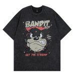 画像1: TKPA Vintage Bulldog Short SleeveT shirt ユニセックス 男女兼用 ブルドックヴィンテージスタイル  Tシャツ 半袖 (1)
