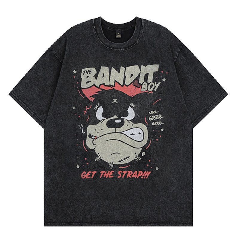 画像1: TKPA Vintage Bulldog Short SleeveT shirt ユニセックス 男女兼用 ブルドックヴィンテージスタイル  Tシャツ 半袖 (1)