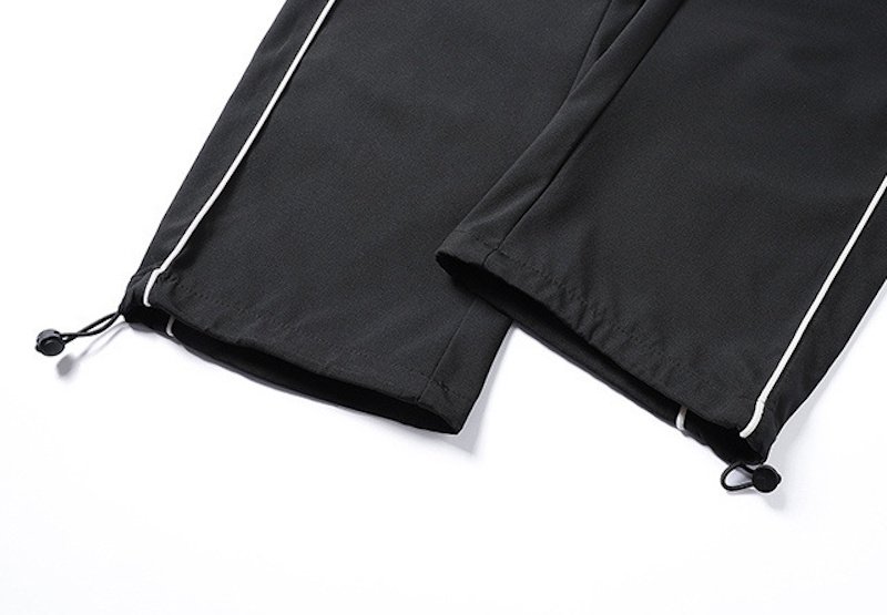 画像7: Stand collar jacket and straight pants set　ユニセックス 男女兼用スタンドカラージャケット＆ストレートパンツセットアップ 上下 ジャケット＆パンツセット (7)