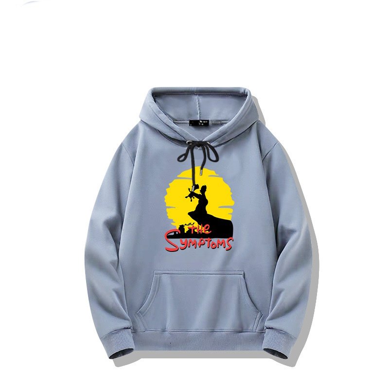 画像8: The Simpsons x Moon Hoodie ユニセックス 男女兼用 シンプソンズ ×ムーン月プリント フーディ パーカー トレーナー スウェット (8)
