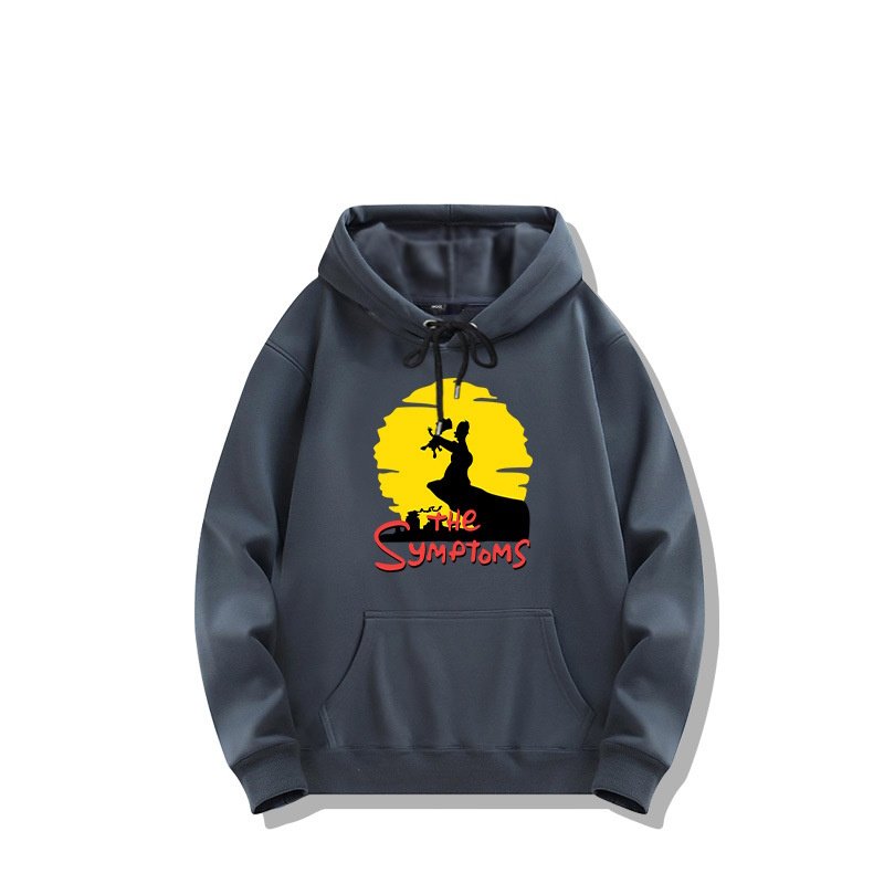 画像10: The Simpsons x Moon Hoodie ユニセックス 男女兼用 シンプソンズ ×ムーン月プリント フーディ パーカー トレーナー スウェット (10)