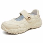 画像1: Velcro Flat French ballet style sneakers　ベルクロフラットフレンチバレーシューズスタイルスニーカー  (1)