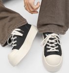 画像6: Unisex Big Head Platform Lightning Lace-Up Sneakers Derby Shoes　 ユニセックス男女兼用ビッグヘッド厚底レースアップレザーダービーシューズ スニーカーカジュアルシューズ (6)