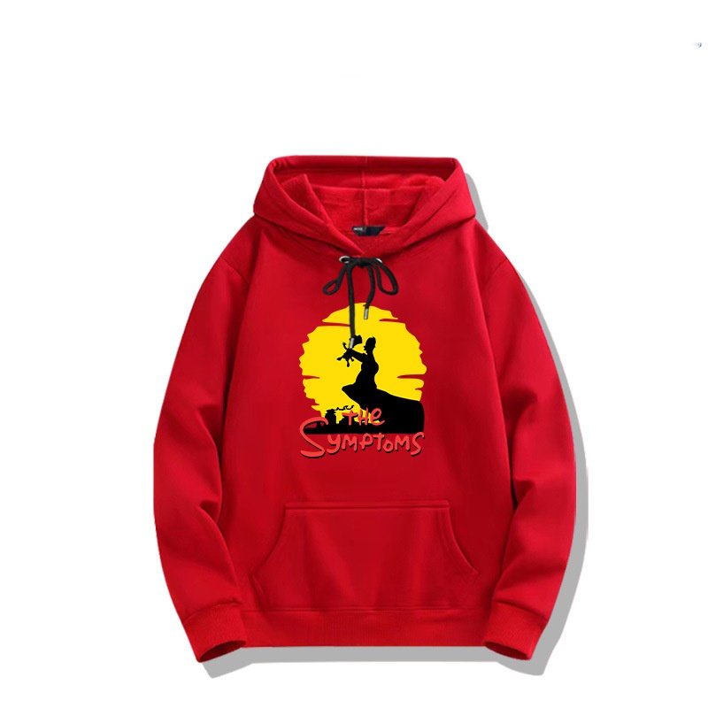 画像6: The Simpsons x Moon Hoodie ユニセックス 男女兼用 シンプソンズ ×ムーン月プリント フーディ パーカー トレーナー スウェット (6)