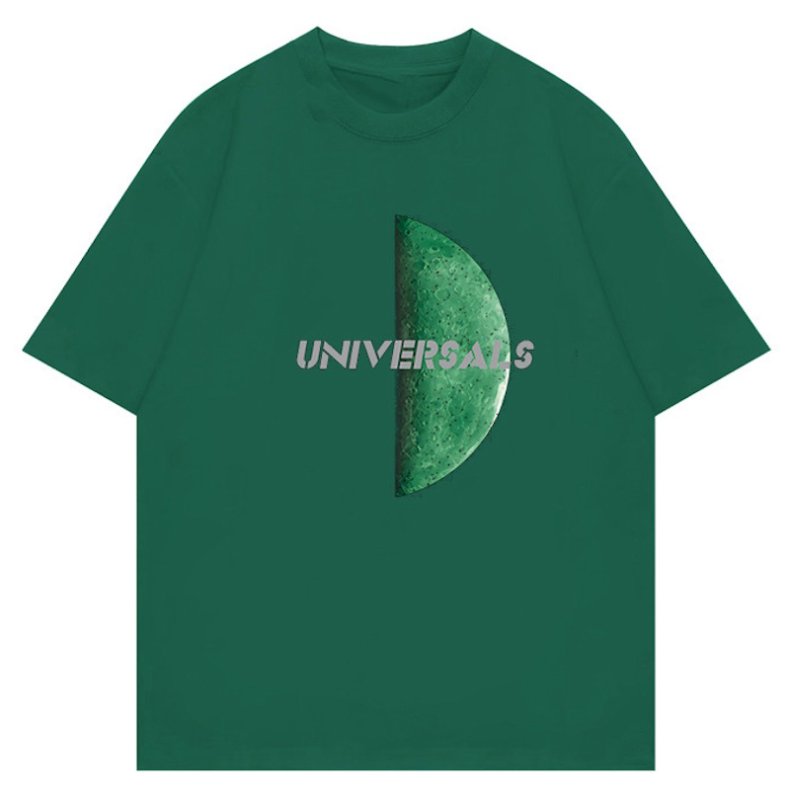 画像5: UNIVERSALS Earth Print Short SleeveT shirt ユニセックス 男女兼用 UNIVERSALSユニバーサルズ地球アースプリント  Tシャツ 半袖 (5)