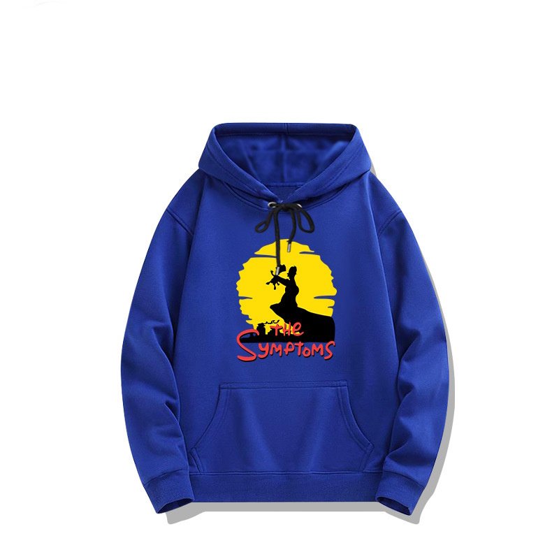画像9: The Simpsons x Moon Hoodie ユニセックス 男女兼用 シンプソンズ ×ムーン月プリント フーディ パーカー トレーナー スウェット (9)