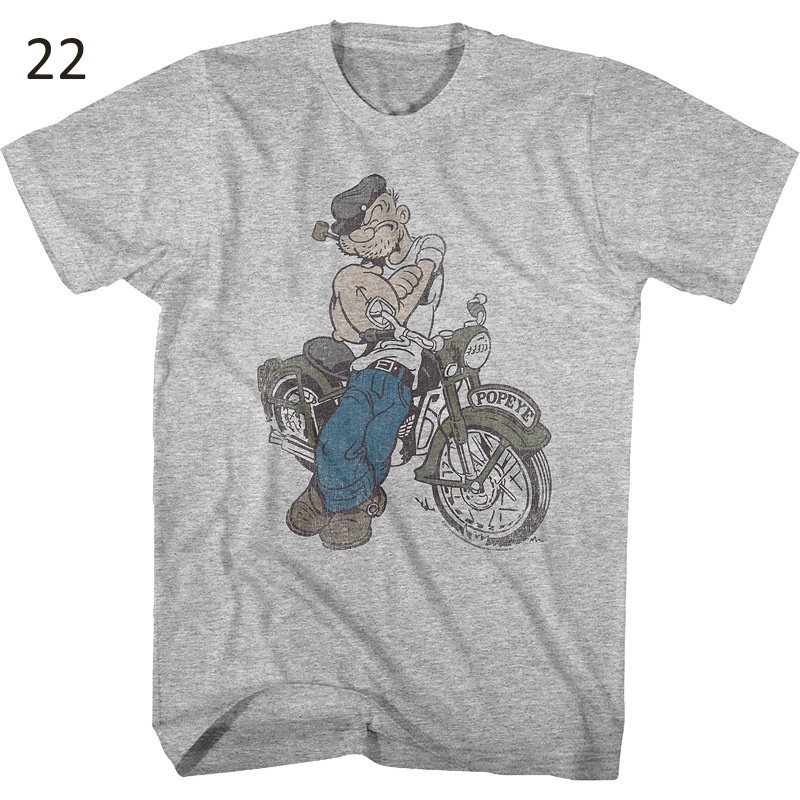 画像23: Popeye & Friends Vintage Retro Style T-Shirt 1960Short Sleeve 　ユニセックス 男女兼用ポパイ＆仲間 ビンテージレトロスタイルTシャツ 1960 半袖 Tシャツ (23)