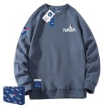 画像4: NASA x Seated sitting Astronaut sweatshirt　ユニセックス男女兼用 NASA×シッティング宇宙飛行士スエットトレーナー  (4)