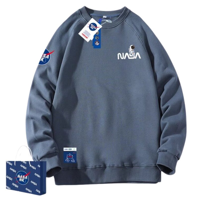 画像4: NASA x Seated sitting Astronaut sweatshirt　ユニセックス男女兼用 NASA×シッティング宇宙飛行士スエットトレーナー  (4)