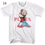 画像25: Popeye & Friends Vintage Retro Style T-Shirt 1960Short Sleeve 　ユニセックス 男女兼用ポパイ＆仲間 ビンテージレトロスタイルTシャツ 1960 半袖 Tシャツ (25)