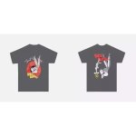 画像3: Bugs Bunny reversible print   Short Sleeve T-Shirt  　ユニセックス 男女兼用バッグスバニーリバーシブルプリント 半袖 Tシャツ (3)