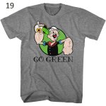 画像20: Popeye & Friends Vintage Retro Style T-Shirt 1960Short Sleeve 　ユニセックス 男女兼用ポパイ＆仲間 ビンテージレトロスタイルTシャツ 1960 半袖 Tシャツ (20)