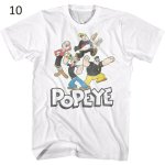 画像11: Popeye & Friends Vintage Retro Style T-Shirt 1960Short Sleeve 　ユニセックス 男女兼用ポパイ＆仲間 ビンテージレトロスタイルTシャツ 1960 半袖 Tシャツ (11)