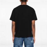 画像4: Bear silhouette print Short Sleeve T-Shirt  　ユニセックス 男女兼用シルエットベア熊プリント 半袖 Tシャツ (4)