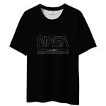 画像2: NASA x 1987 print Short Sleeve T-Shirt  　ユニセックス 男女兼用NASAナサ×1987プリント 半袖 Tシャツ (2)