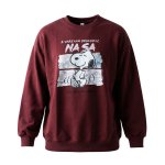 画像1: SALE セール NASA x Snoopy Sweatshirt ユニセックス男女兼用 NASA ナサ × スヌーピー スウェットトレーナー  (1)