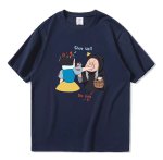 画像3: Shut up Snow White Print Short Sleeve T-Shirt  　ユニセックス 男女兼用シャットアップ 白雪姫プリント 半袖 Tシャツ (3)