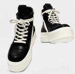 画像6: High-cut leather two-tone platform & basic 2-type RO boot sneakers Lace up  boots shoes 　   ハイカットレザーバイカラー厚底＆ベーシック2タイプROブーツスニーカーレースアップ ブーツ  (6)