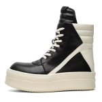 画像1: High-cut leather two-tone platform & basic 2-type RO boot sneakers Lace up  boots shoes 　   ハイカットレザーバイカラー厚底＆ベーシック2タイプROブーツスニーカーレースアップ ブーツ  (1)