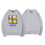 画像5: Donald Duck 4 blocks long-sleeved Sweat Pullover ドナルドダック スウェット トレーナー プルオーバー 男女兼用 ユニセックス (5)