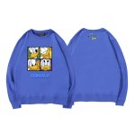 画像3: Donald Duck 4 blocks long-sleeved Sweat Pullover ドナルドダック スウェット トレーナー プルオーバー 男女兼用 ユニセックス (3)