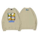 画像1: Donald Duck 4 blocks long-sleeved Sweat Pullover ドナルドダック スウェット トレーナー プルオーバー 男女兼用 ユニセックス (1)