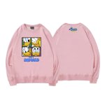 画像8: Donald Duck 4 blocks long-sleeved Sweat Pullover ドナルドダック スウェット トレーナー プルオーバー 男女兼用 ユニセックス (8)