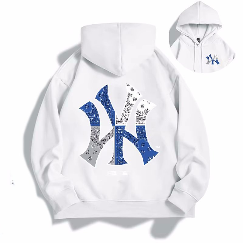 画像1: NASA x Paisley NY Logo Hoodie 　ユニセックス 男女兼用 ナサNASA×ペイズリーNYロゴプリント フーディ パーカー トレーナー スウェット (1)