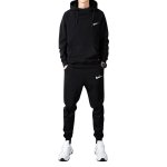 画像2: 26 Men& Women Broken M swoosh Setup Hoodie and Pants Set  バスケットNO１ブロークン M スウォッシュ プリントセットアップユニセックス男女兼用スウェットフーディ＆パンツセット (2)
