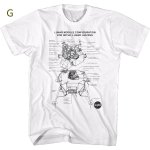 画像7: 1980s Vintage Style NASA Space Shuttle Short Sleeve T-Shirt　ユニセックス 男女兼用1980年代ナサNASAスペースシャトル宇宙飛行士ヴィンテージスタイルプリント半袖  Tシャツ (7)