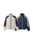 画像5: Two-tone stand collar mountain parka nylon jacket windbreaker blouson Jacket ユニセックス男女兼用  バイカラースタンドカラーマウンテンパーカーナイロンジャケットウインドブレーカジャケットブルゾン (5)