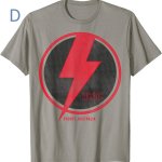 画像4: ACDC band vintage style tour Short Sleeve T-Shirt Vintage Style  Short Sleeve T-Shirt　ユニセックス 男女兼用ACDCバンドヴィンテージスタイルツアープリントラウンドネック Tシャツ (4)