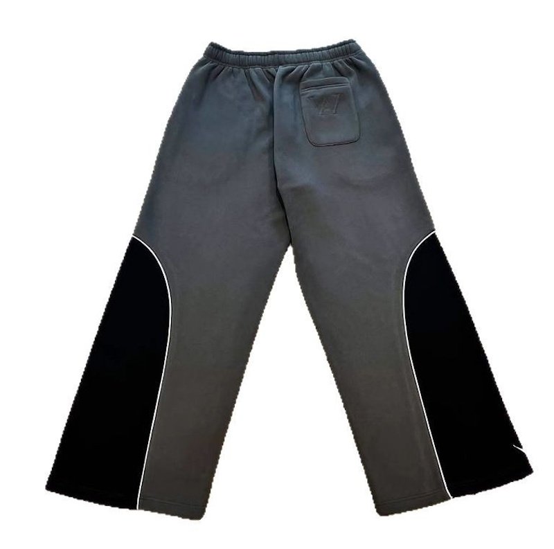 画像3: Unisex y2k drawstring colorblock sweatpants ユニセックス 男女兼用y2kドローストリングカラーブロックスウェットパンツ  (3)