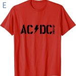 画像5: ACDC band vintage style tour Short Sleeve T-Shirt Vintage Style  Short Sleeve T-Shirt　ユニセックス 男女兼用ACDCバンドヴィンテージスタイルツアープリントラウンドネック Tシャツ (5)