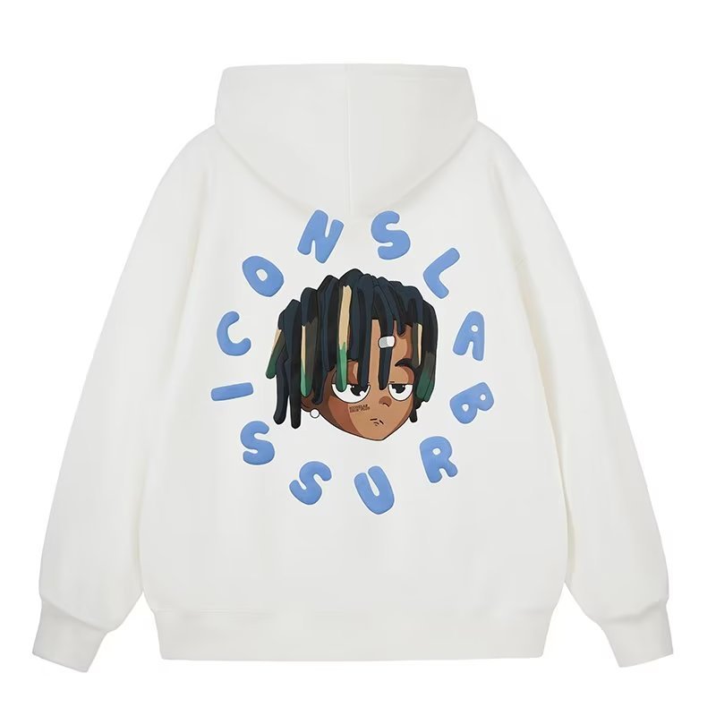 画像3: SSURPLUS x ICONSLAB Unisex Hip Hop Boy Hoodie  Sweatshirt  ハーシュアンドクルーエル ユニセックス 男女兼用ヒップホップ ボーイ フーディー スウェット パーカー (3)