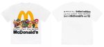 画像2: McDonald's Toy Collaboration Hamburger Family Portrait Short Sleeve T-Shirt　ユニセックス 男女兼用マクドナルドトイコラボのハンバーガーファミリーポートレートラウンドネック Tシャツ (2)