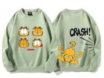 画像8: CRASH Garfield Garfield Print Sweatshirt　ユニセックス男女兼用クラッシュガーフィールド スウェットシャツトレーナー  (8)