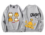 画像9: CRASH Garfield Garfield Print Sweatshirt　ユニセックス男女兼用クラッシュガーフィールド スウェットシャツトレーナー  (9)