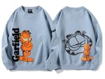 画像8: think deeply Garfield Garfield Print Sweatshirt　ユニセックス男女兼用考え込むガーフィールド スウェットシャツトレーナー  (8)