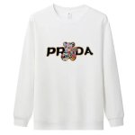 画像1: PRDA x Flower Bear Print Sweatshirt　ユニセックス男女兼用 PRDA×フラワーベア熊スウェットシャツトレーナー  (1)