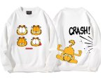 画像2: CRASH Garfield Garfield Print Sweatshirt　ユニセックス男女兼用クラッシュガーフィールド スウェットシャツトレーナー  (2)