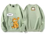 画像8: I'm Not Overweight Garfield Print Sweatshirt　ユニセックス男女兼用I'm Not Overweightガーフィールド スウェットシャツトレーナー  (8)