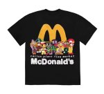 画像6: McDonald's Toy Collaboration Hamburger Family Portrait Short Sleeve T-Shirt　ユニセックス 男女兼用マクドナルドトイコラボのハンバーガーファミリーポートレートラウンドネック Tシャツ (6)