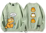 画像8: I HATE MONDAYS Garfield Print Sweatshirt　ユニセックス男女兼用月曜日は嫌いガーフィールド スウェットシャツトレーナー  (8)