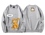 画像7: I'm Not Overweight Garfield Print Sweatshirt　ユニセックス男女兼用I'm Not Overweightガーフィールド スウェットシャツトレーナー  (7)