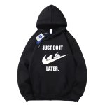画像9: JUST DO IT LATER x Sleeping Snoopy sweat hoodie ユニセックス男女兼用 NASA × JUST DO IT LATER× スヌーピー スウェット パーカー (9)