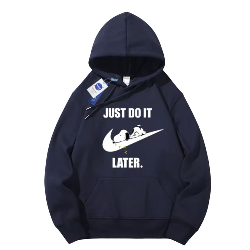 画像7: JUST DO IT LATER x Sleeping Snoopy sweat hoodie ユニセックス男女兼用 NASA × JUST DO IT LATER× スヌーピー スウェット パーカー (7)
