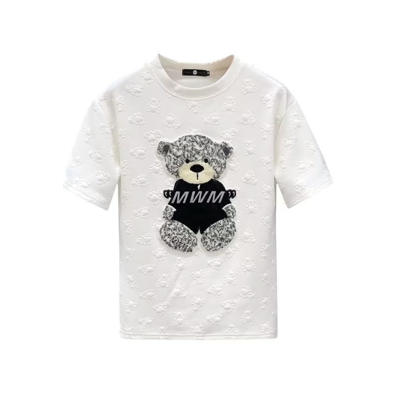 画像1: MWM Bear teddy bear Short Sleeve T-shirt 男女兼用 ユニセックス 熊 テディーベア 半袖 Tシャツ (1)