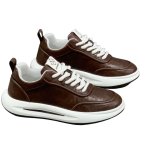 画像3: Unisex Leather lace-up sneakers Shoes　 ユニセックス男女兼用レザーレースアップ スニーカーカジュアルシューズ (3)